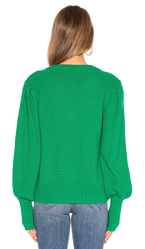 view 3 of 4 Sage Sweater in Kelly Green