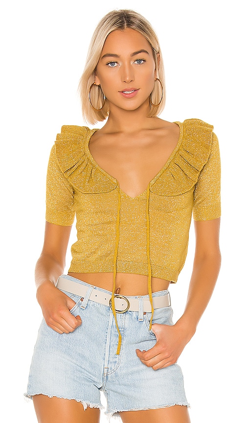 view 2 of 6 Ivy Top in Mustard