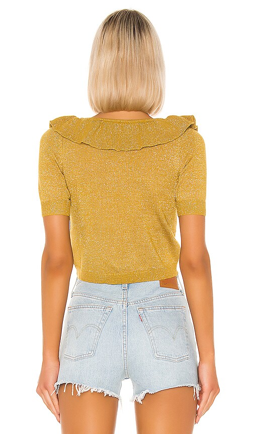 view 4 of 6 Ivy Top in Mustard