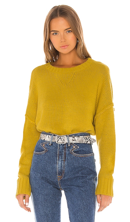 view 1 of 4 Love Stoned Sweater in Yellow