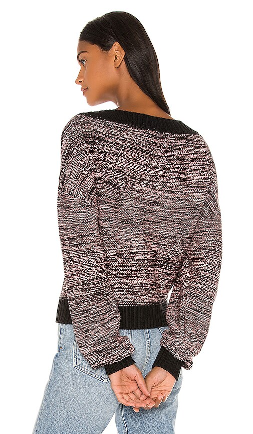 view 3 of 4 Freya Sweater in Pink & Black