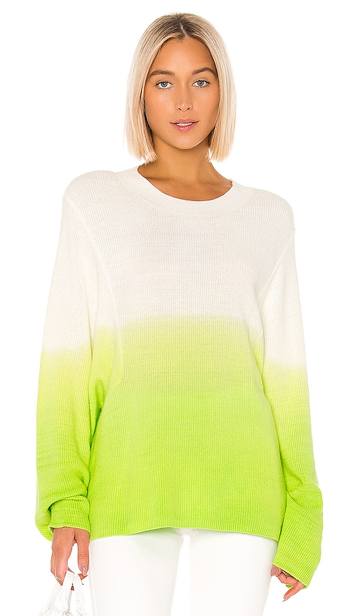view 1 of 4 Andie Sweater in Cream & Green Ombre