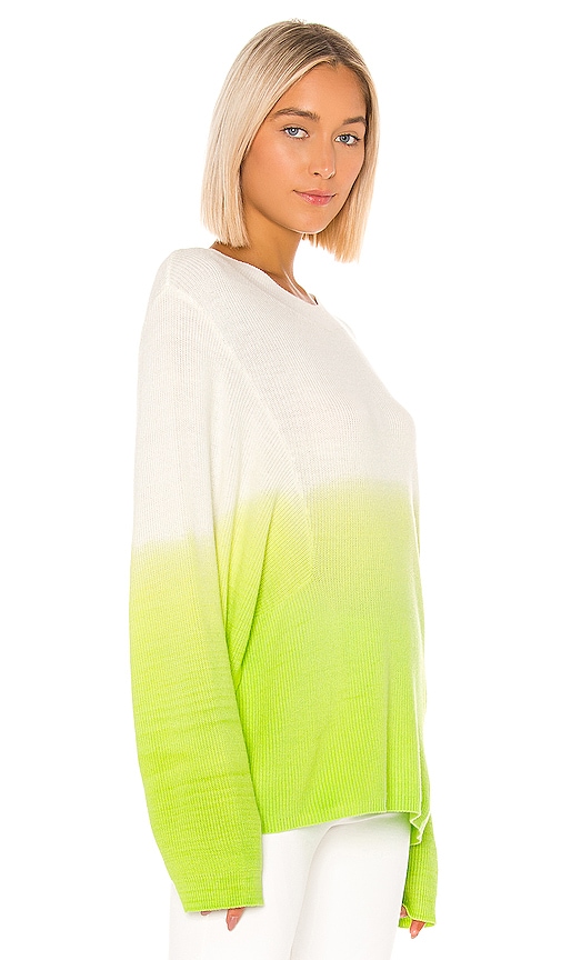 view 2 of 4 Andie Sweater in Cream & Green Ombre