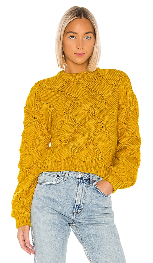 view 1 of 4 Amina Sweater in Yellow