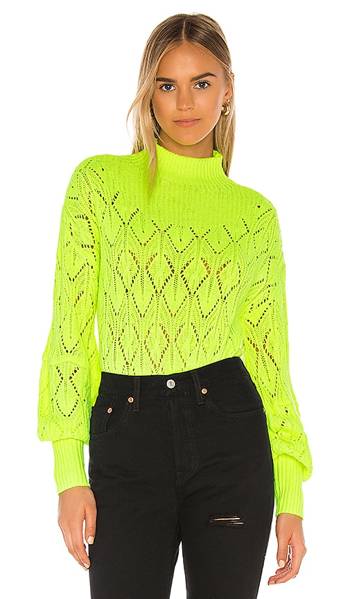 view 1 of 4 Rylee Sweater in Neon Green