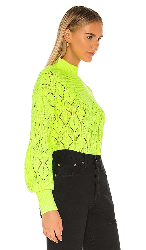 view 2 of 4 Rylee Sweater in Neon Green