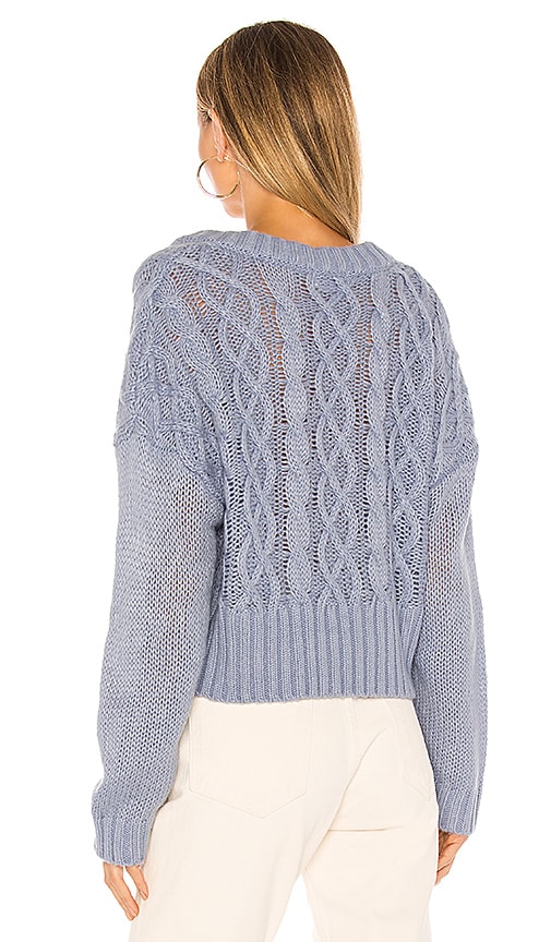 view 3 of 4 Topher Sweater in Periwinkle