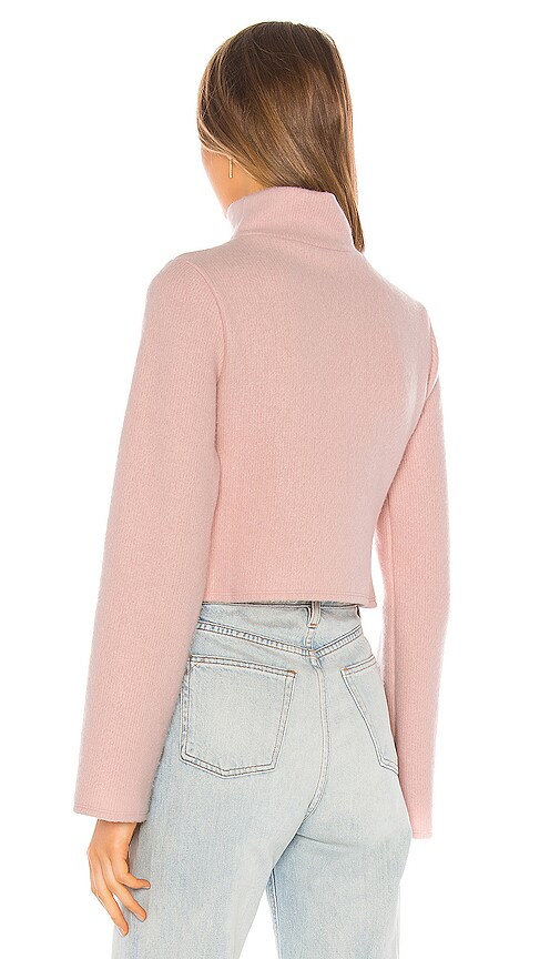view 3 of 4 Sevilla Turtleneck Sweater in Soft Pink