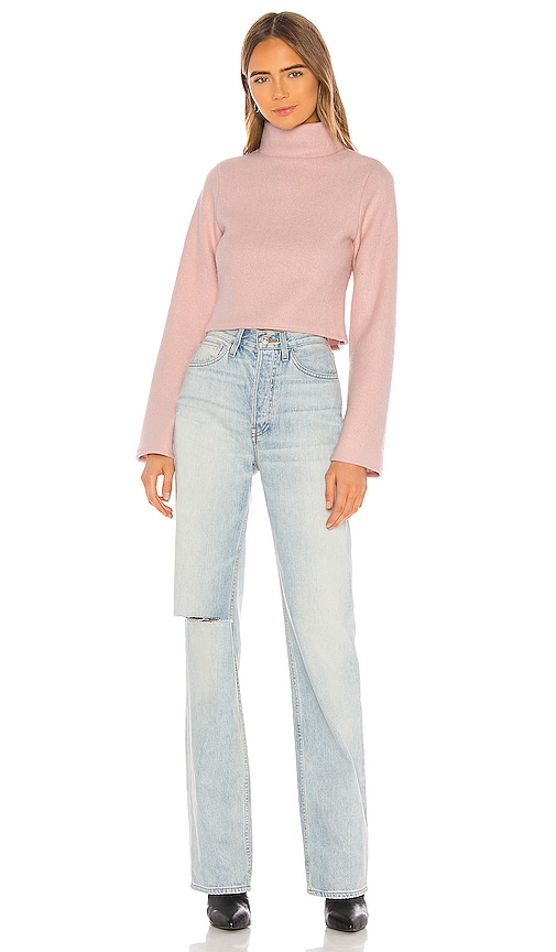 view 4 of 4 Sevilla Turtleneck Sweater in Soft Pink