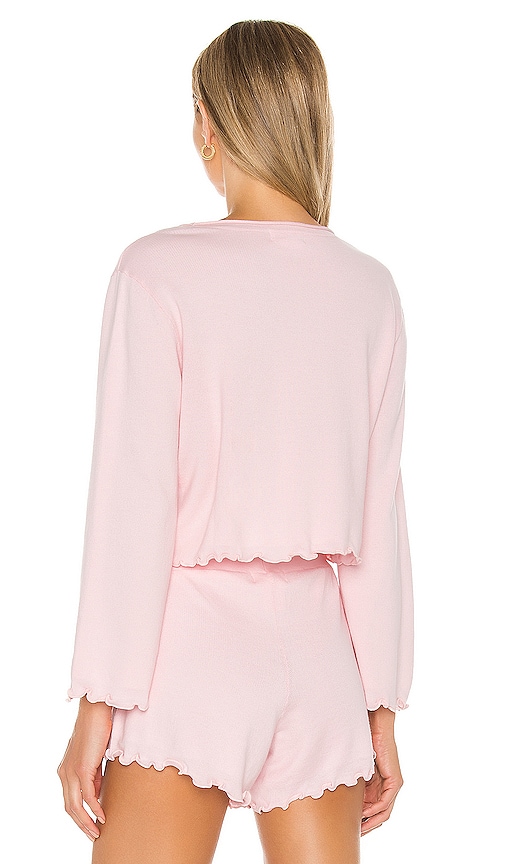 view 3 of 4 Mica Top in Blush Pink