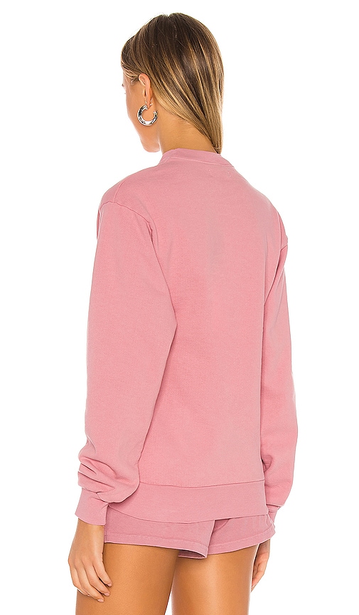 view 3 of 4 Fresh Air Self Care Sweatshirt in Dusty Pink
