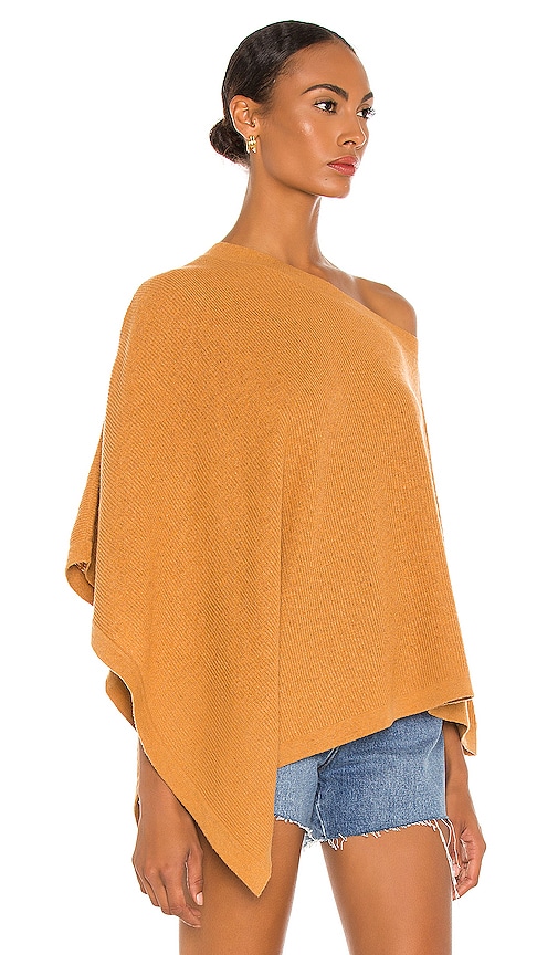 view 2 of 4 Granger Poncho in Camel