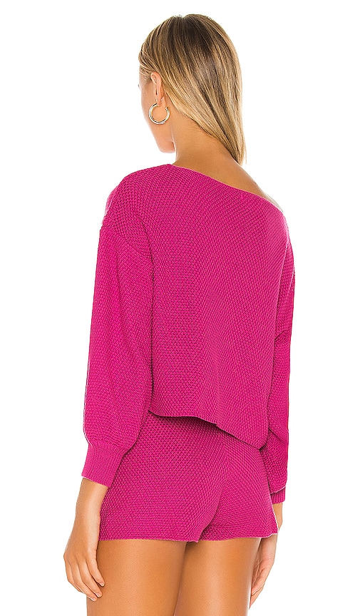 view 3 of 4 Kait Blouson Sweater in Pink