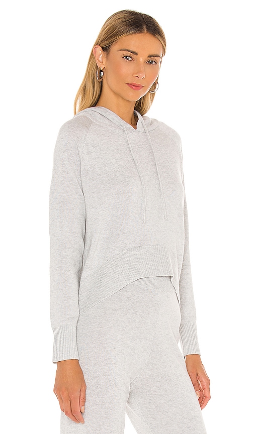 view 3 of 5 Harlen Hooded Sweater in Heather Grey