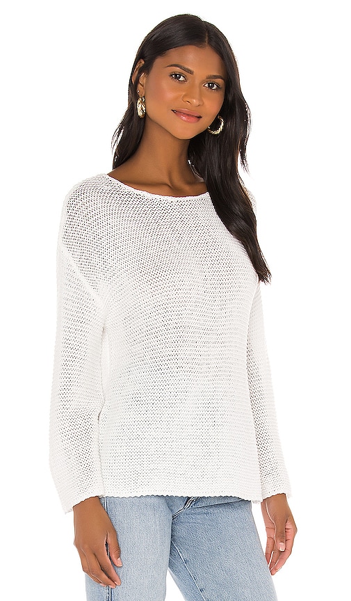 view 2 of 4 Lalah Open Knit Sweater in Ivory