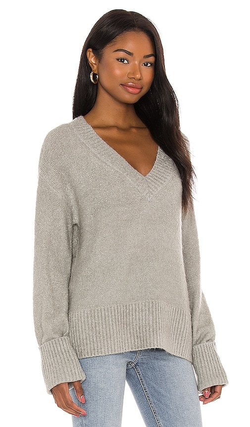 view 2 of 4 Jayla Sweater in Heather Grey