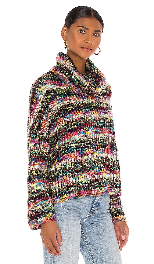 view 2 of 5 Leslie Turtleneck Sweater in Multi Color