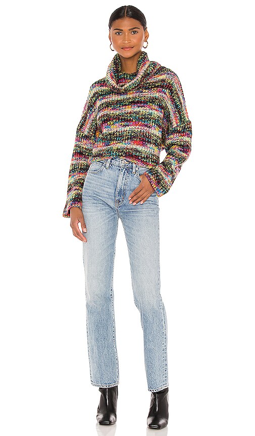 view 4 of 5 Leslie Turtleneck Sweater in Multi Color