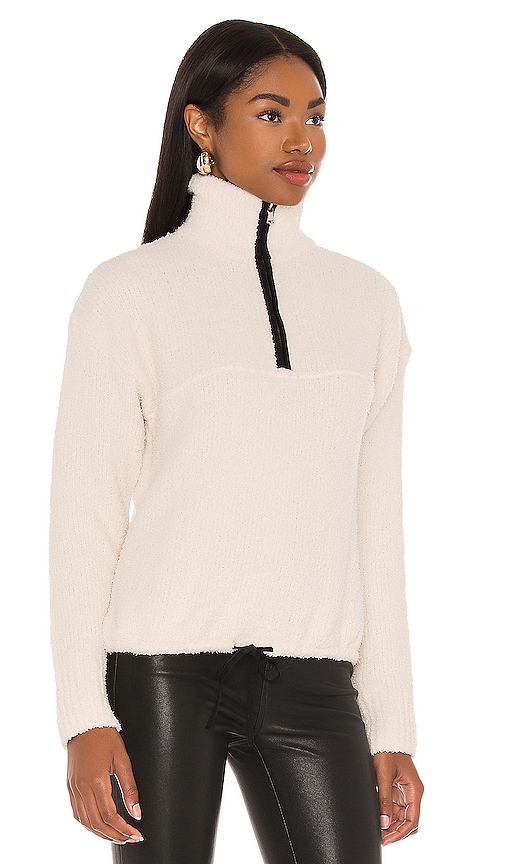 view 2 of 4 Evelyn Pullover in Ivory & Black