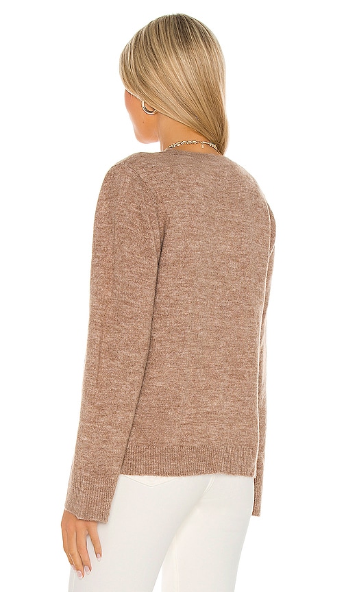 view 3 of 4 Kamile Oversized Cardigan in Light Taupe