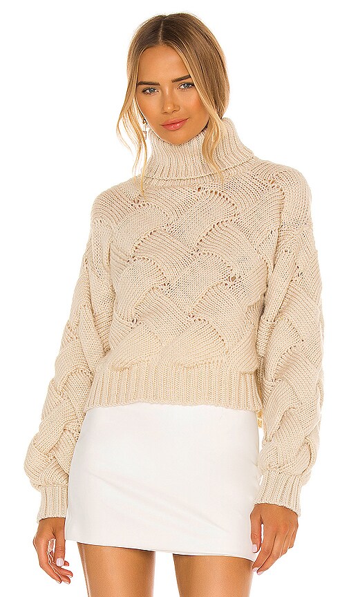view 1 of 4 Lilah Turtleneck in Cream