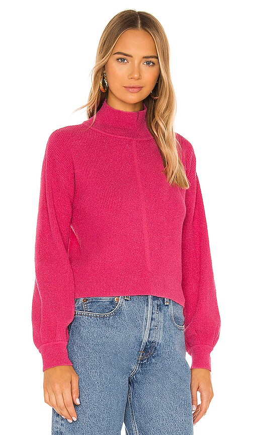 view 2 of 4 Franky Sweater in Hot Pink