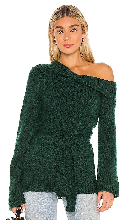 view 1 of 4 Christi Sweater in Forest Green