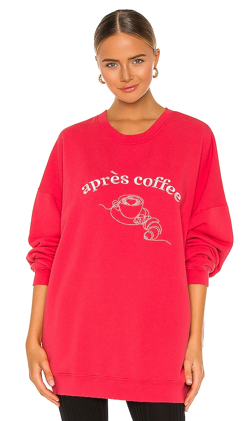 view 1 of 4 Apres Coffee Sweatshirt in Pink