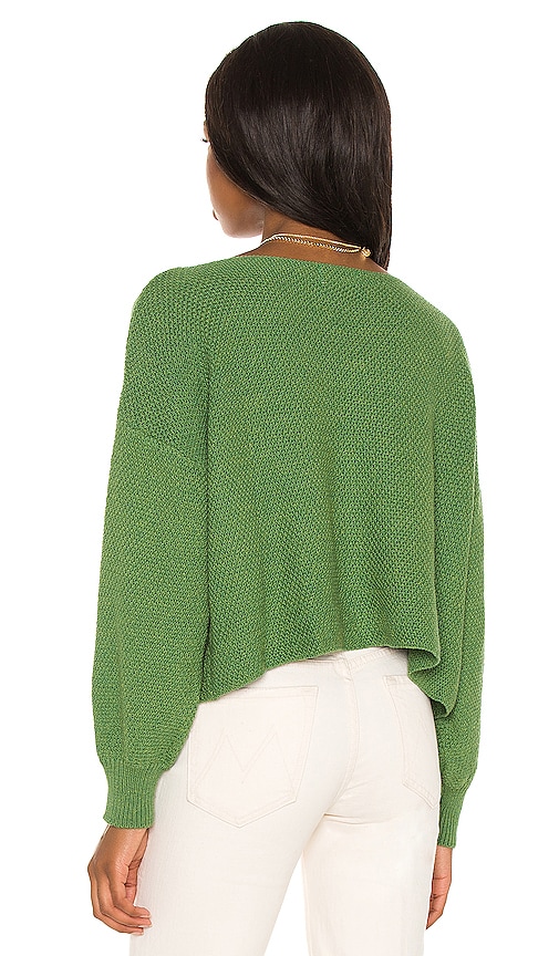 view 3 of 4 Kait Blouson Sweater in Green