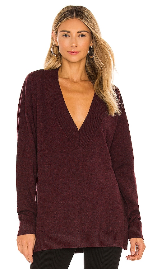 view 1 of 4 Mikael Sweater in Maroon