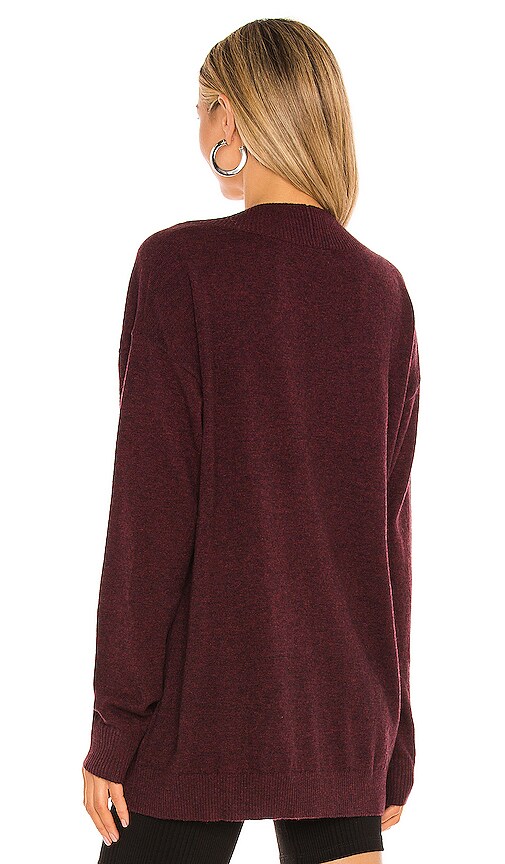 view 3 of 4 Mikael Sweater in Maroon