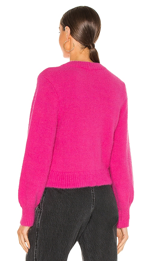 view 3 of 4 Anna Sweater in Hot Pink