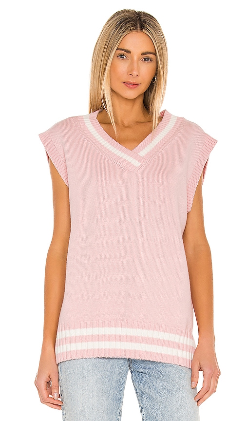 view 1 of 4 Sweater Vest in Pink