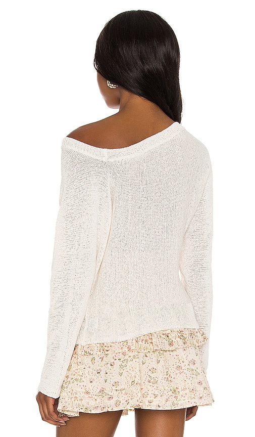 view 3 of 4 Rita Off Shoulder Sweater in Ivory