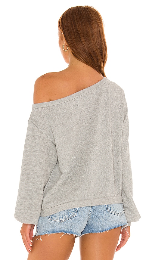 view 3 of 4 Dax Sweater in Heather Grey