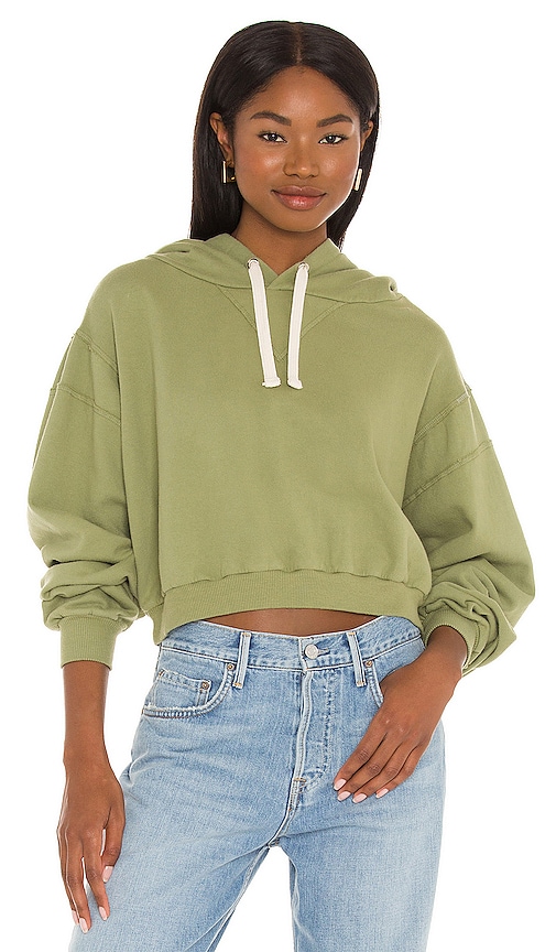 view 1 of 4 Alicia Hoodie in Sage Green