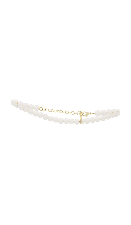 Shop Lovers & Friends Elaine Anklet In Ivory