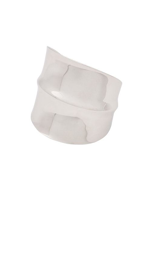 Shop Lovers & Friends Gwyn Cuff In Metallic Silver