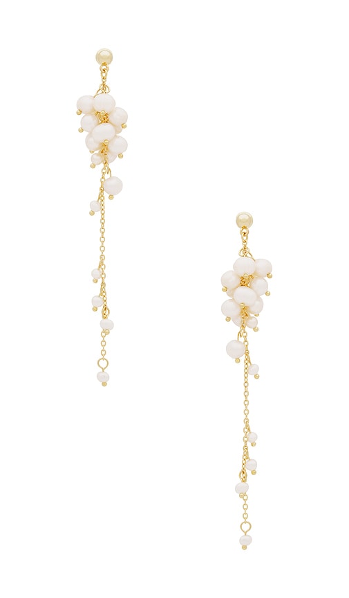 Shop Lovers & Friends Rana Earrings In Ivory