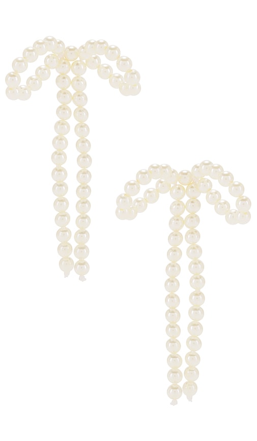 view 1 of 2 Katie Earrings in Ivory