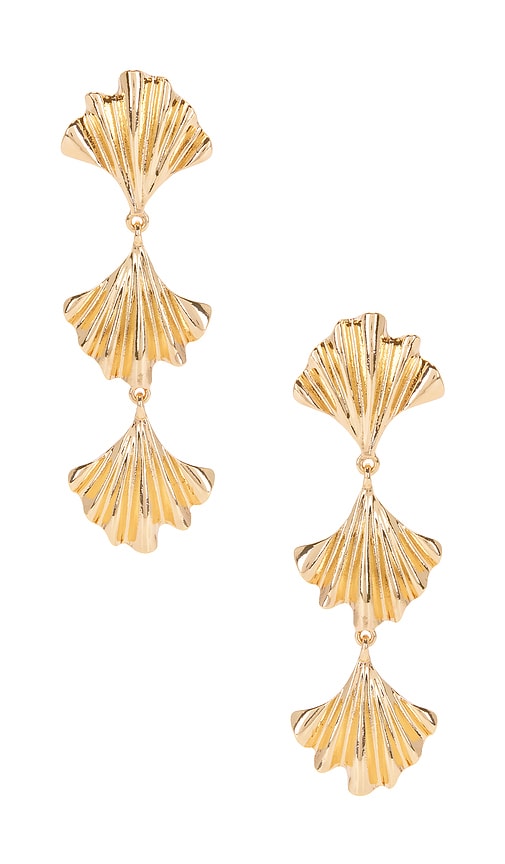 view 1 of 2 Cara Earrings in Gold