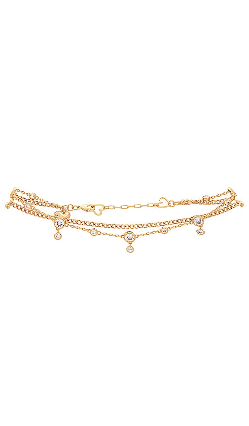 view 2 of 2 Cecelia Anklet in Gold