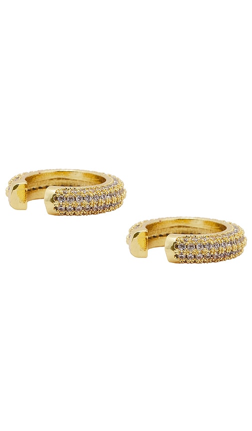 view 1 of 3 Silvia Earring Cuff in Gold