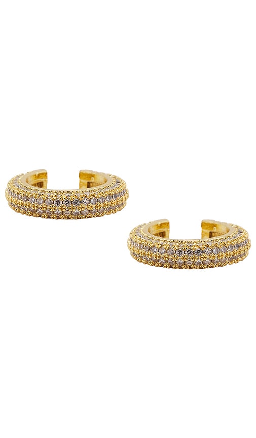 view 2 of 3 Silvia Earring Cuff in Gold