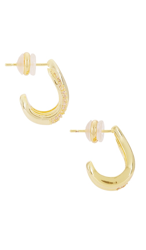 view 2 of 3 Fernanda Earrings in Gold