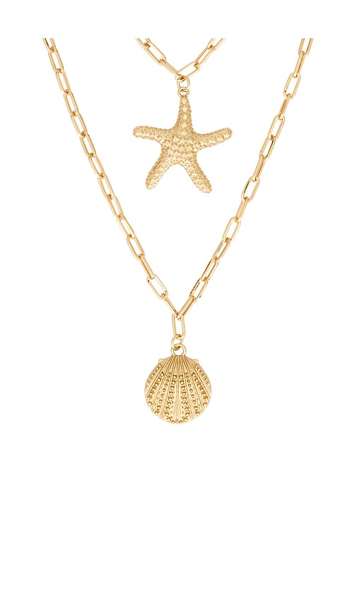 view 2 of 2 Athena Necklace in Gold