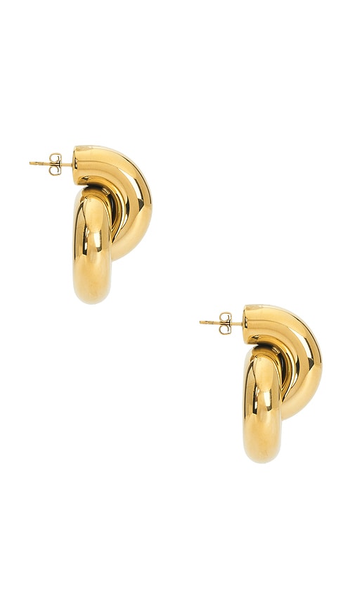 view 3 of 3 Megan Earrings in Gold