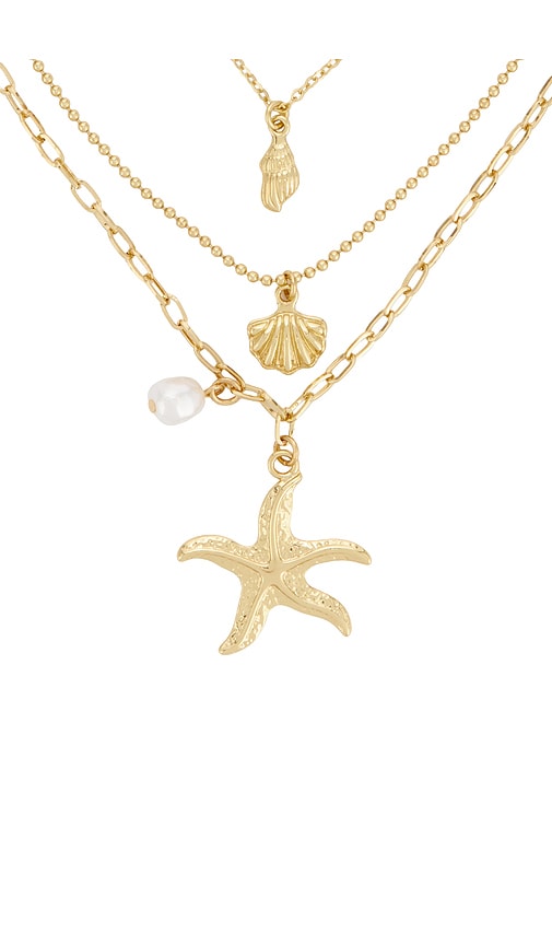 view 2 of 3 Patricia Necklace in Gold
