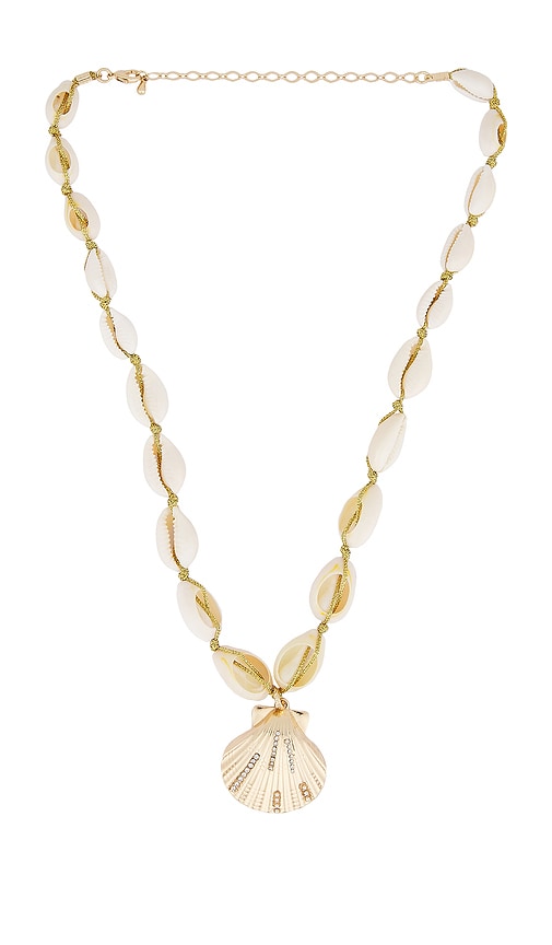 Zuma Necklace in White.