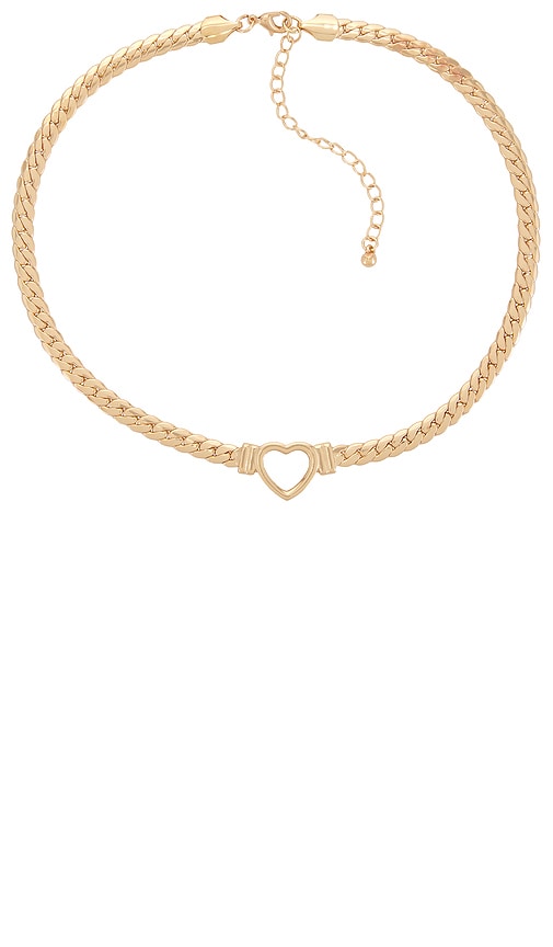 Lovers & Friends Celeste Necklace In Metallic Gold